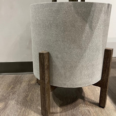 NYLE STANDING POT LARGE LIGHT GREY