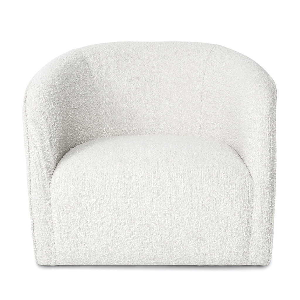 QUEST CHAIR BOUCLE WHITE SAND