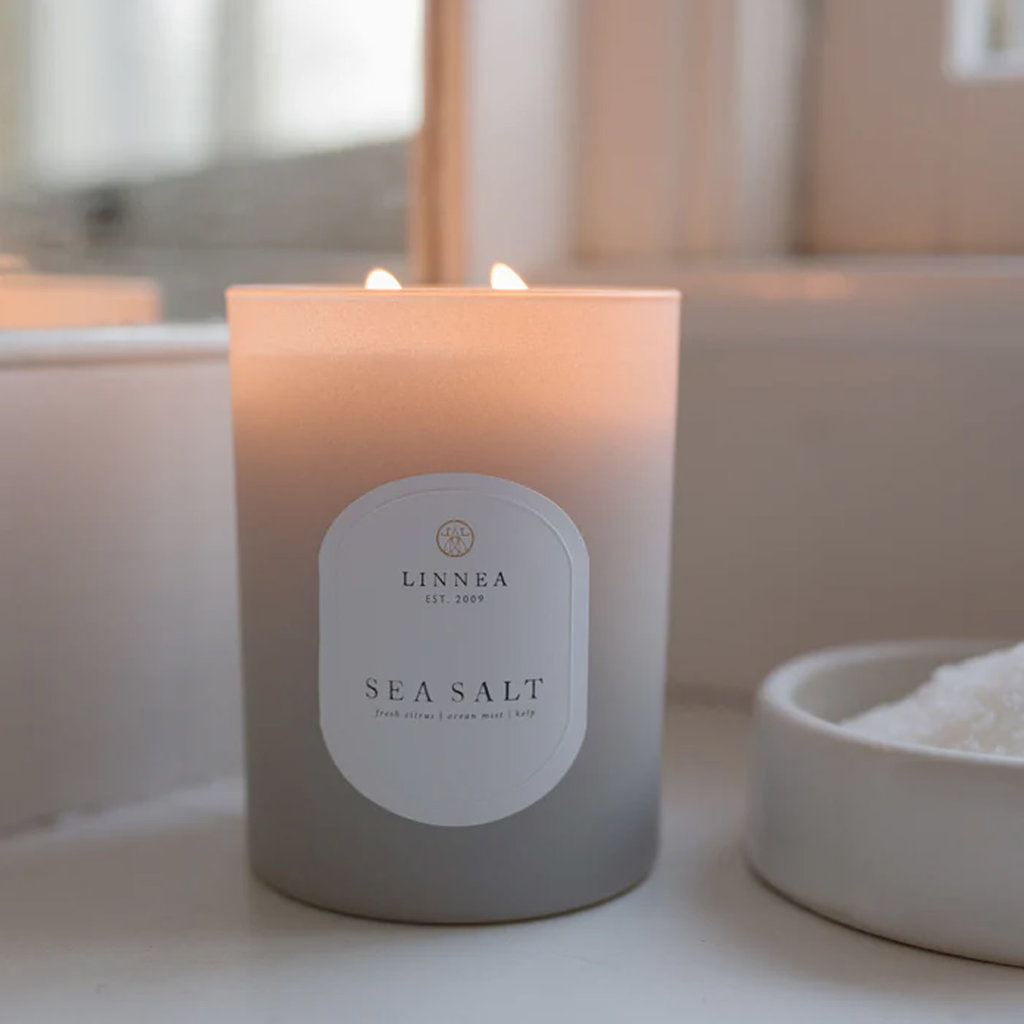 SEA SALT - LINNEA Two Wick Candle