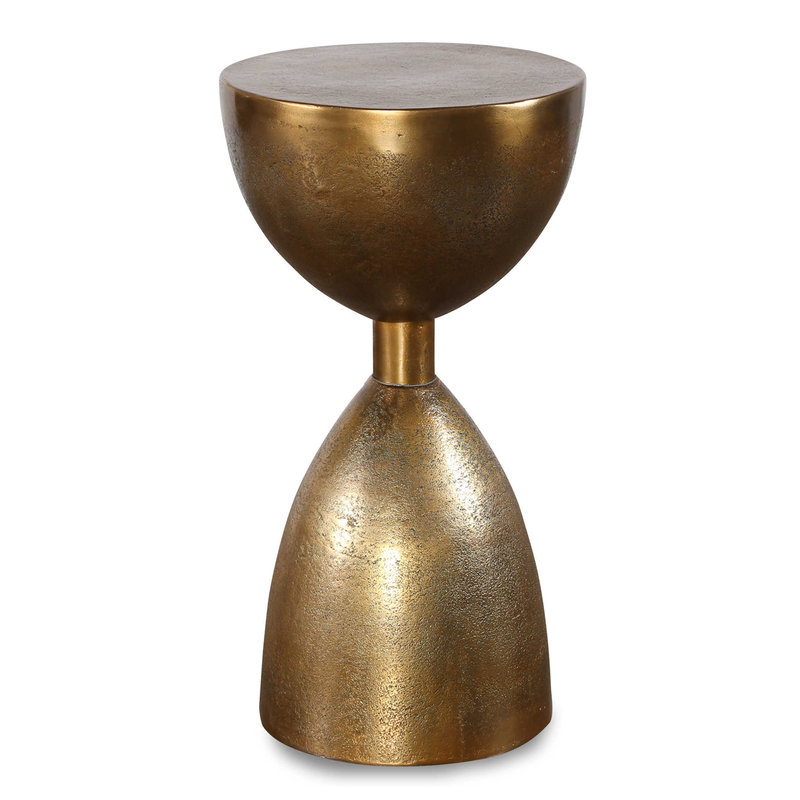 HOURGLASS SIDE TABLE