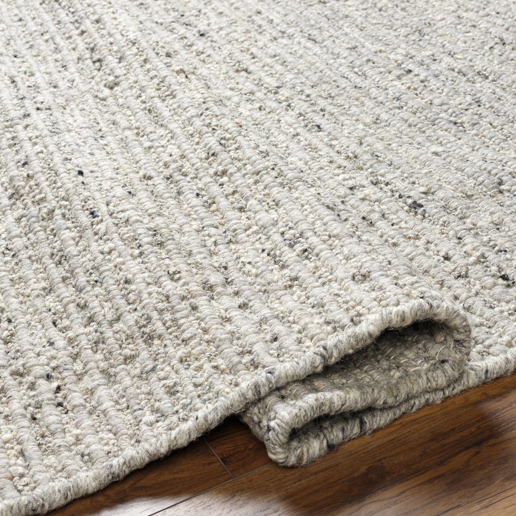 MIRA WOOL TWIST GREY 8'X10'