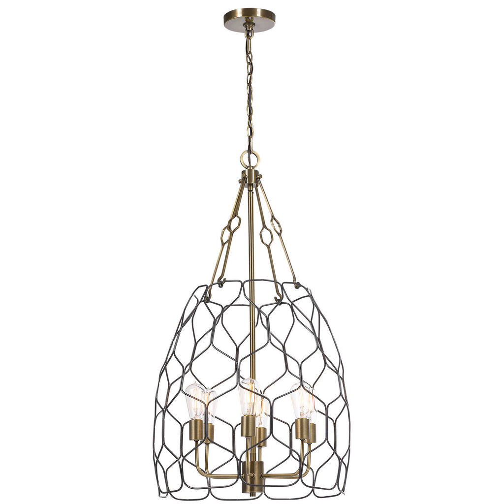 HALSTEAD 6 LIGHT CHANDELIER