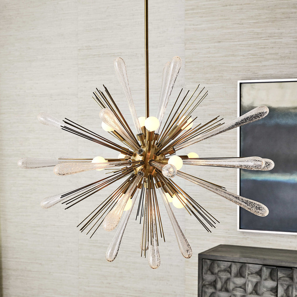 BIG BANG 12 LIGHT CHANDELIER