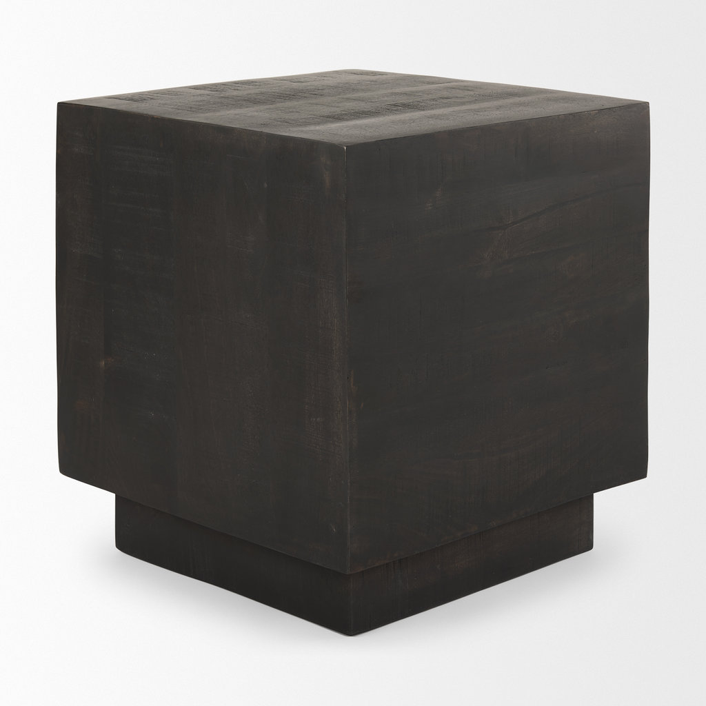 DUBOIS SIDE TABLE DARK BROWN