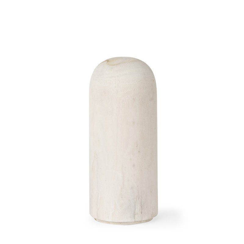 DUOMO PILLAR WOOD WHITE MEDIUM