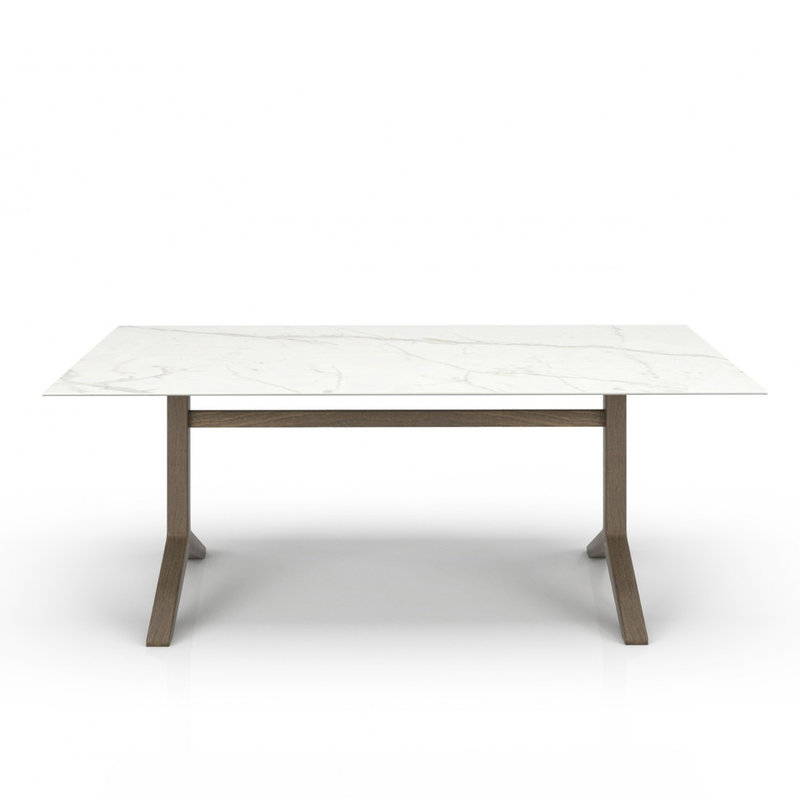 AUGUSTE DINING TABLE CERAMIC 76" By HUPPE