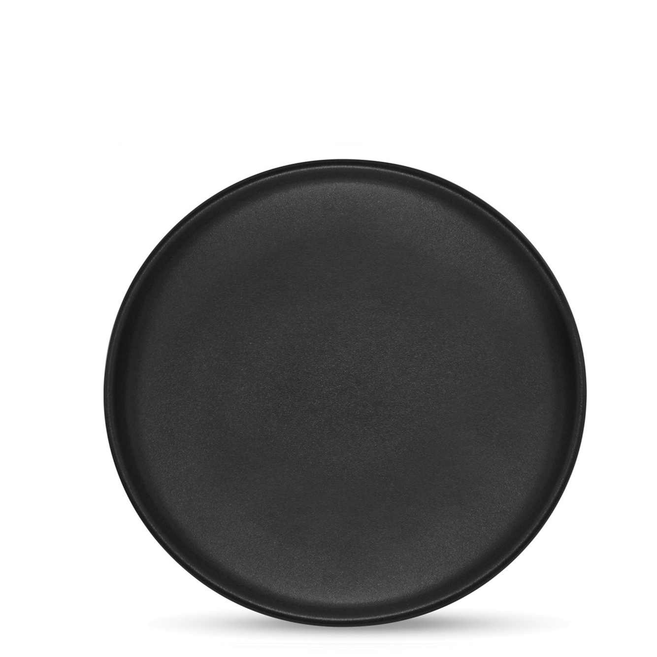 UNO SALAD PLATE 8.5" STONEWARE BLACK Portside Interiors