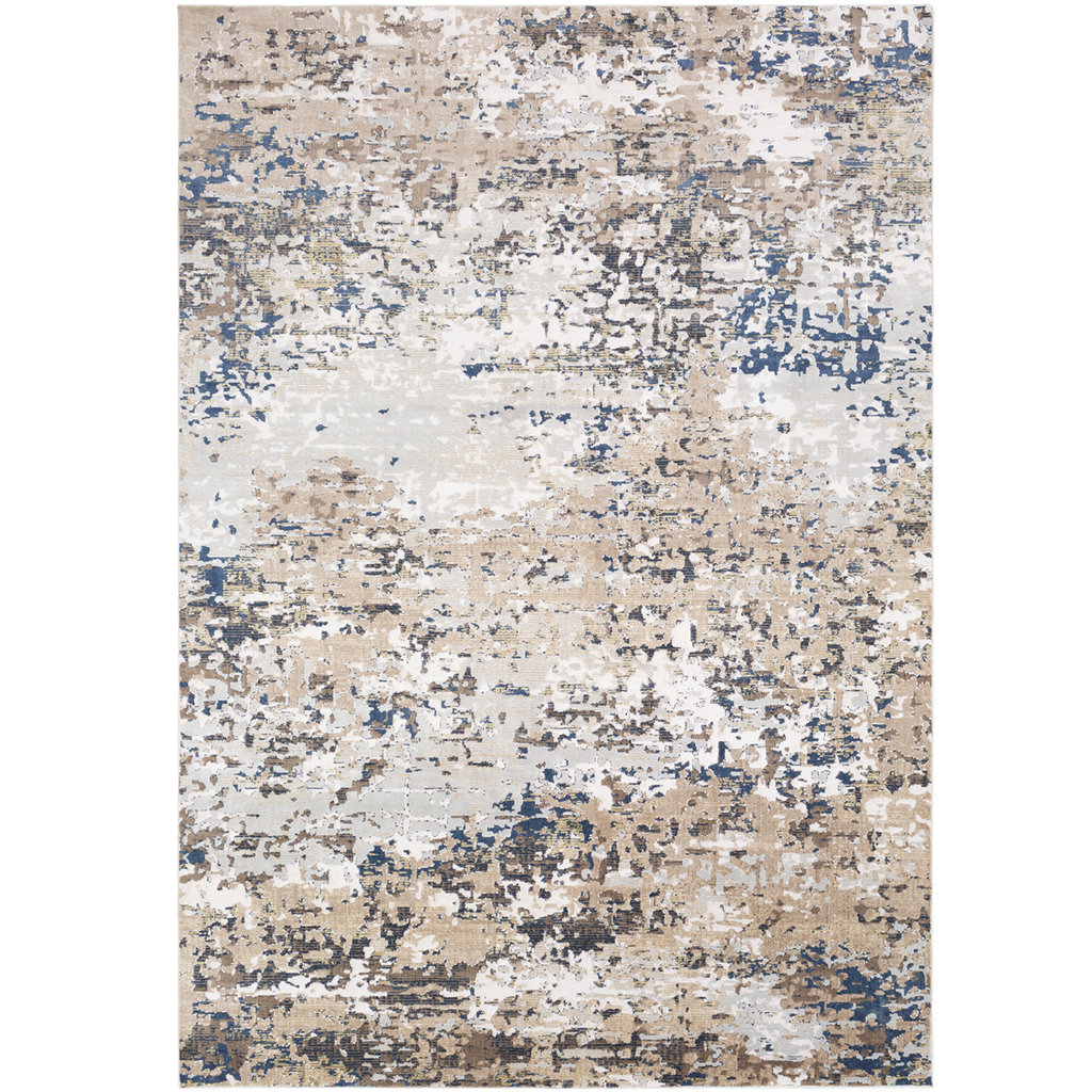 MILANO MODERN 9' X 12'3" GREY BROWN BLUE