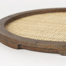 CANE TRAY ROUND