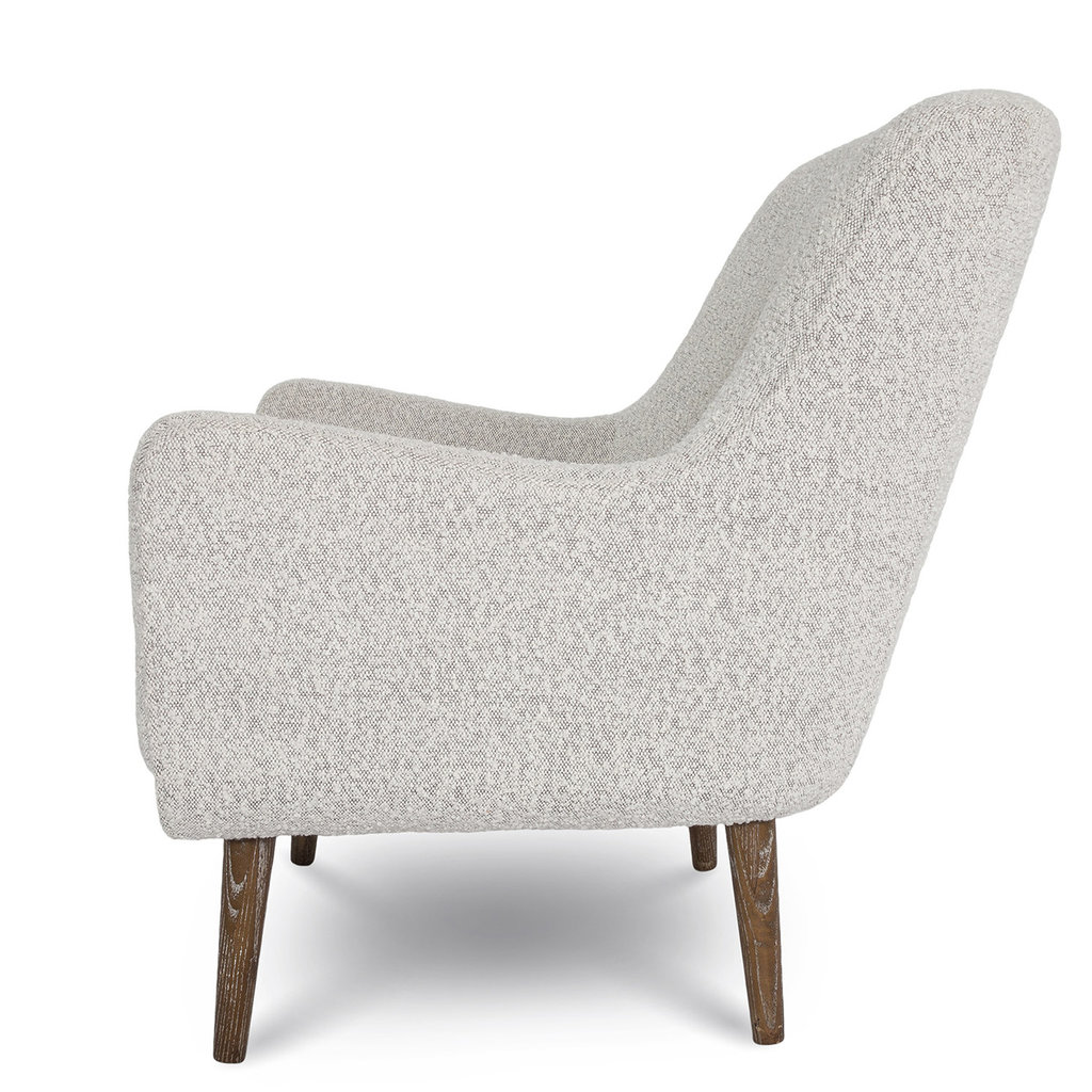 ATLAS CHAIR BOUCLE LIGHT GREY