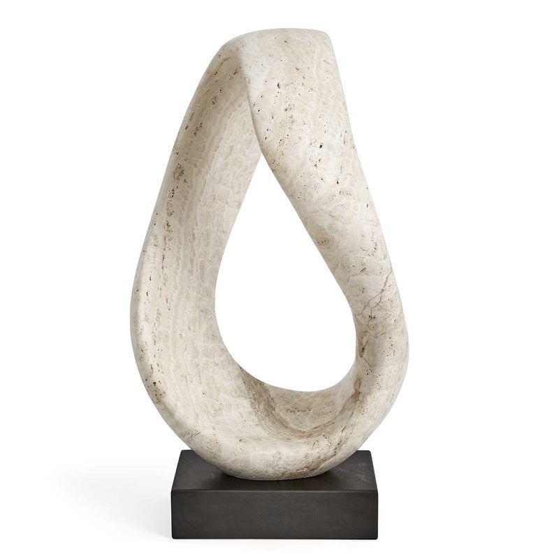 NEW TWIST SCULPTURE TRAVERTINE