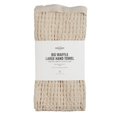 Big Waffle Large Hand Towel Stone