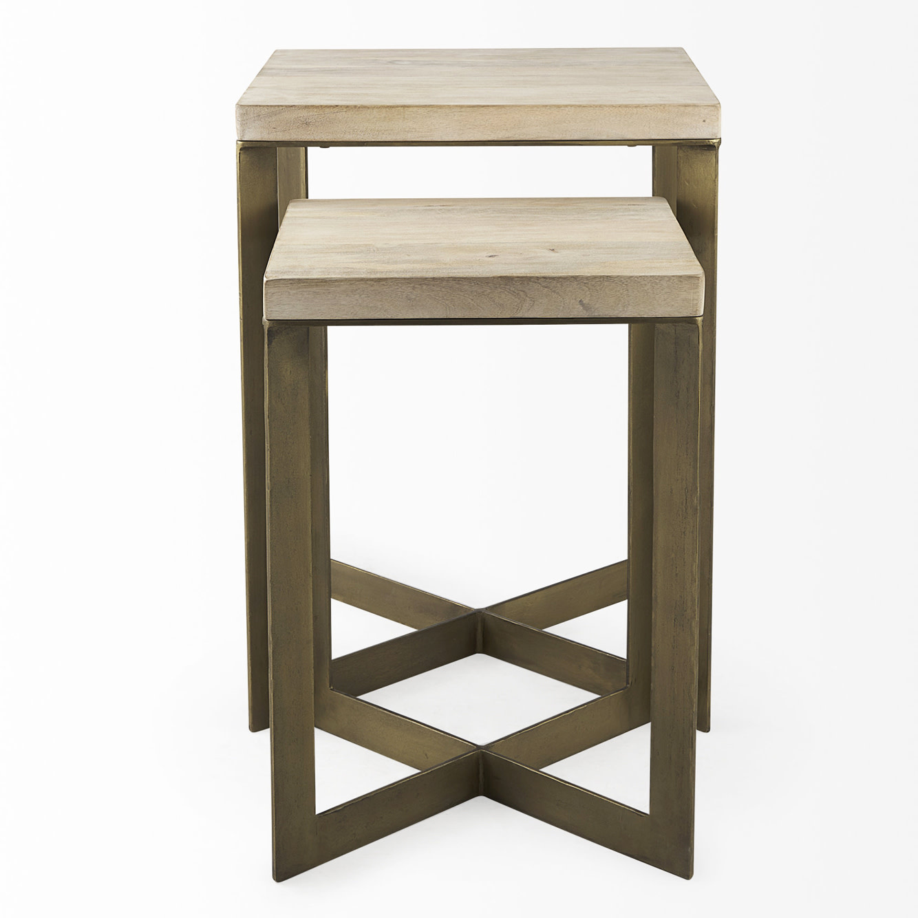 TAO NESTING TABLES NATURAL SET2 Portside Interiors