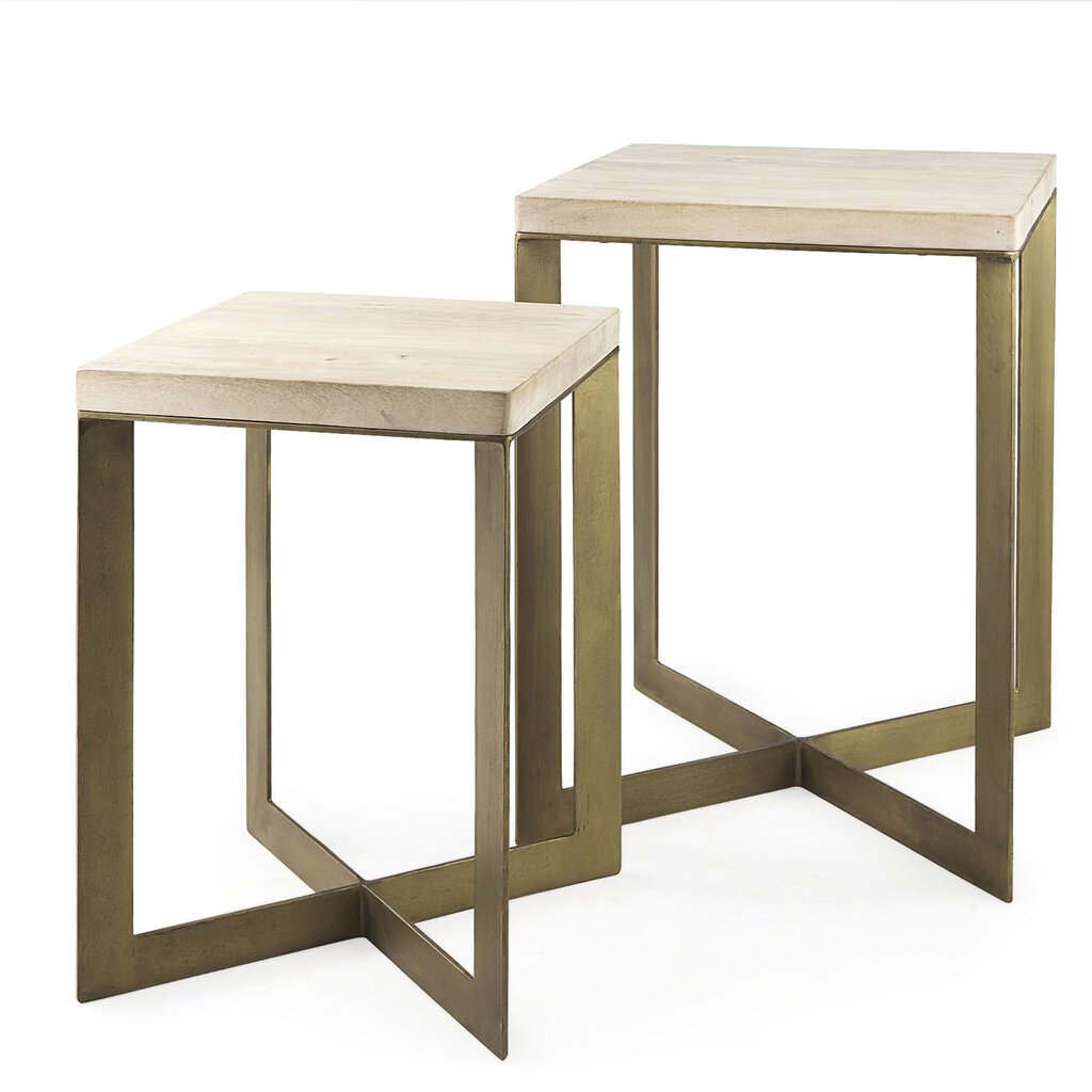 TAO NESTING TABLES NATURAL SET-2