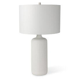 MARC TABLE LAMP WHITE