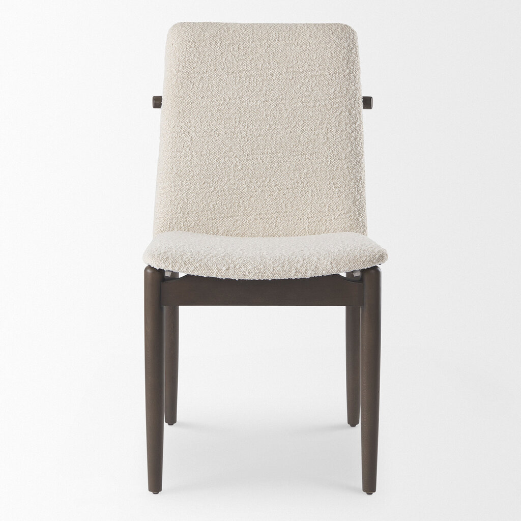 JOAKIM DINING CHAIR BOUCLE DARK FRAME