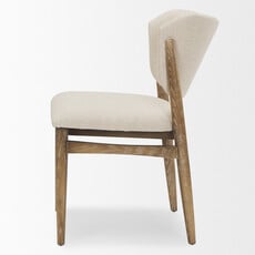 ANDERSON DINING CHAIR WHITE SAND