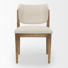 ANDERSON DINING CHAIR WHITE SAND
