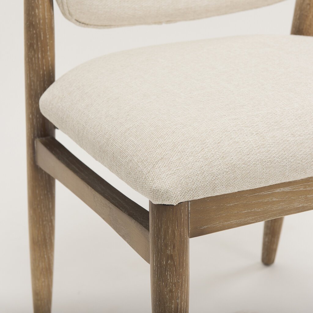 ANDERSON DINING CHAIR WHITE SAND