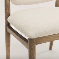 ANDERSON DINING CHAIR WHITE SAND