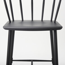 ATLAS COUNTER STOOL METAL BLACK