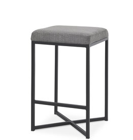 TOM COUNTER STOOL DARK GREY