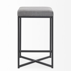 TOM COUNTER STOOL DARK GREY