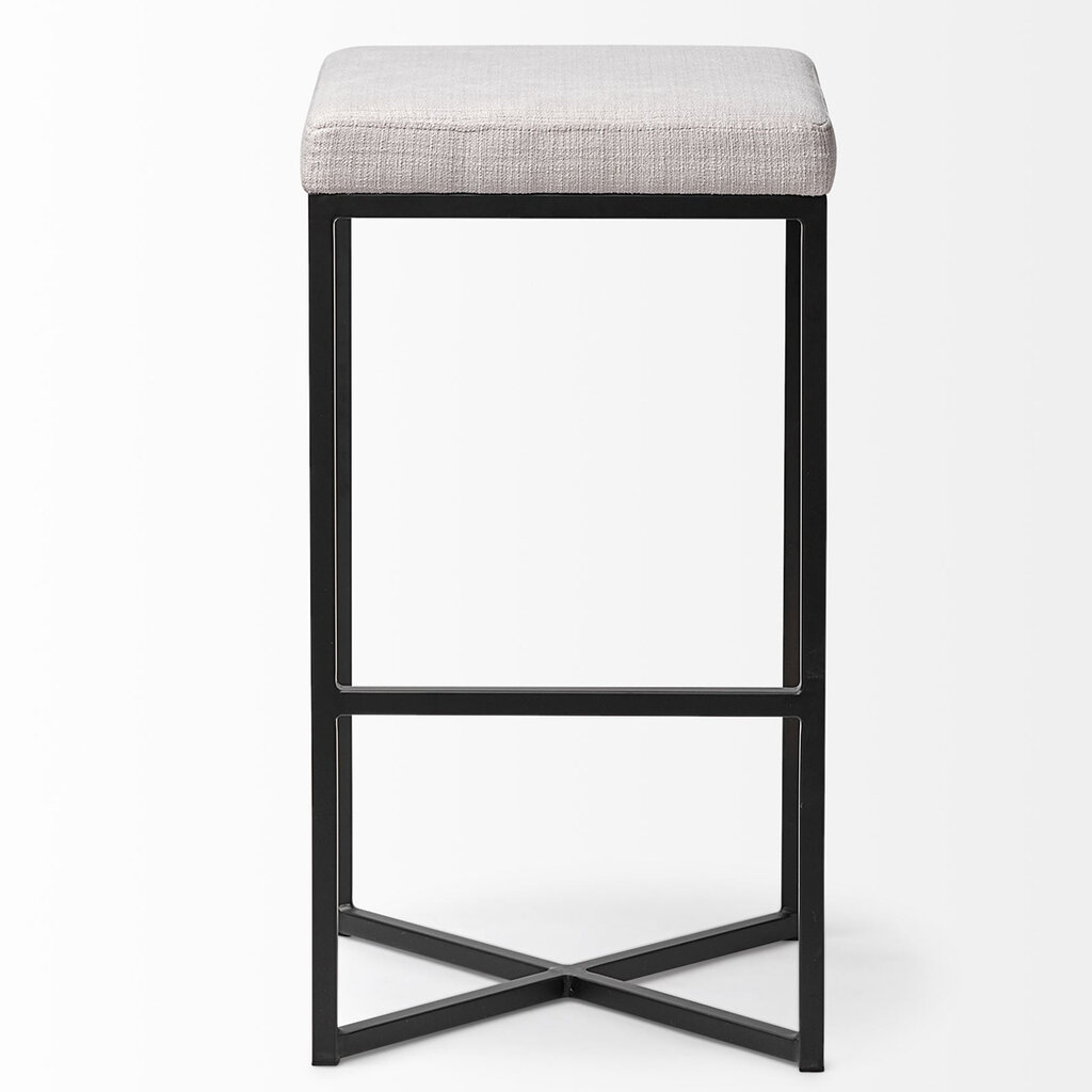 TOM BARSTOOL LIGHT GREY