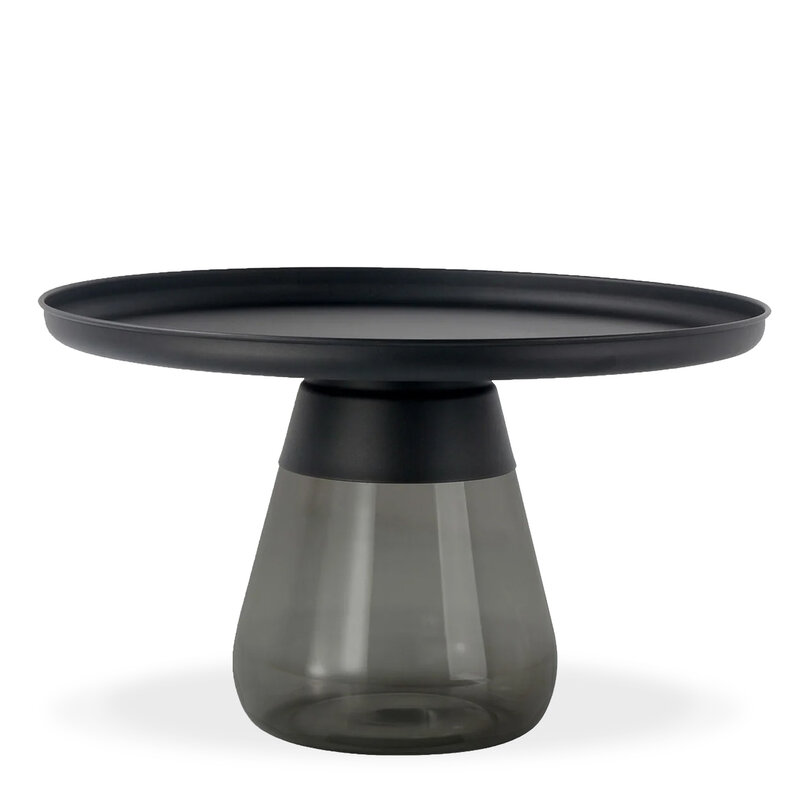 RöK COFFEE TABLE SMOKED GLASS