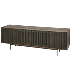 HUDSON MEDIA UNIT DARK BROWN