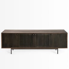 HUDSON MEDIA UNIT DARK BROWN