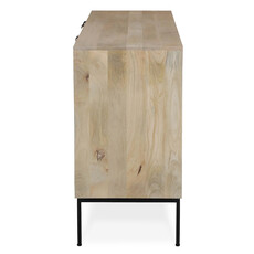 HELIOS SIDEBOARD NATURAL WITH MARBLE