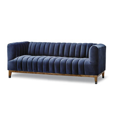 GARIBALDI APARTMENT SOFA VELVET BLUE