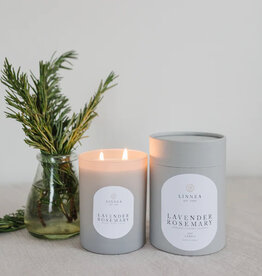 LAVENDER ROSEMARY - LINNEA Two Wick Candle