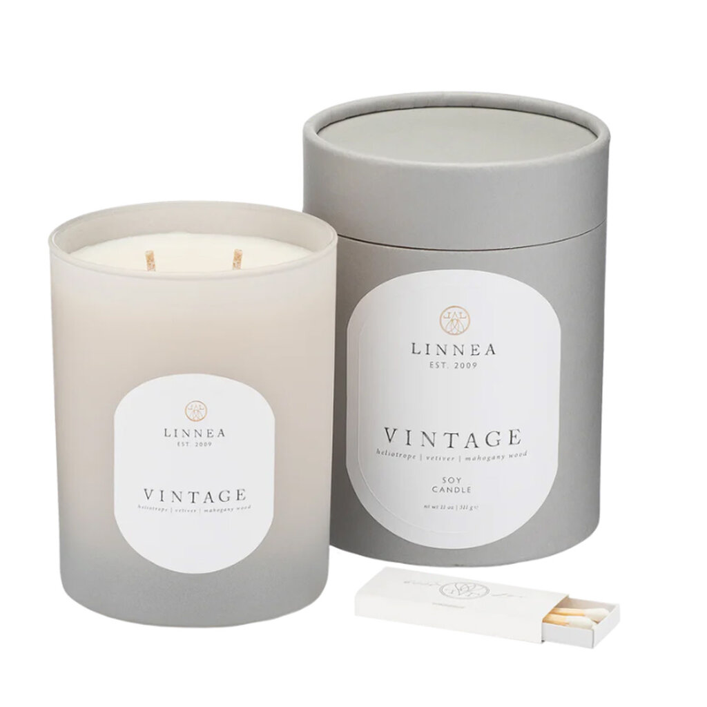 VINTAGE - LINNEA Two Wick Candle