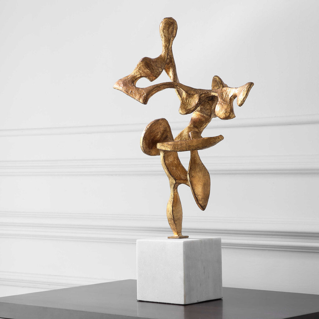 THE DANCE SCULPTURE GOLD