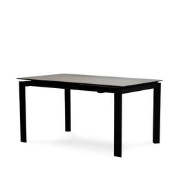 VIKING CERAMIC EXTENSION DINING TABLE GREY 59" TO 79"