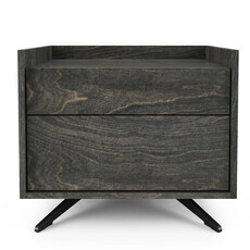LAURENT 2 DRAWER NIGHTSTAND By HUPPE