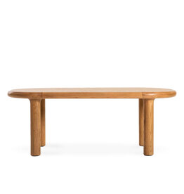LAGO DINING TABLE OVAL 83"