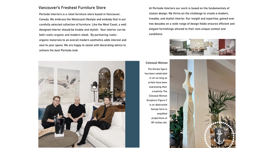 Vancouver's Freshest Furniture Store