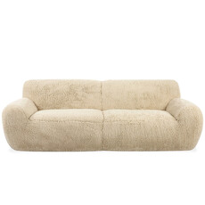 CHESTER SOFA FAUX FUR NATURAL