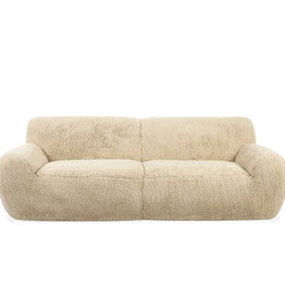 CHESTER SOFA FAUX FUR NATURAL