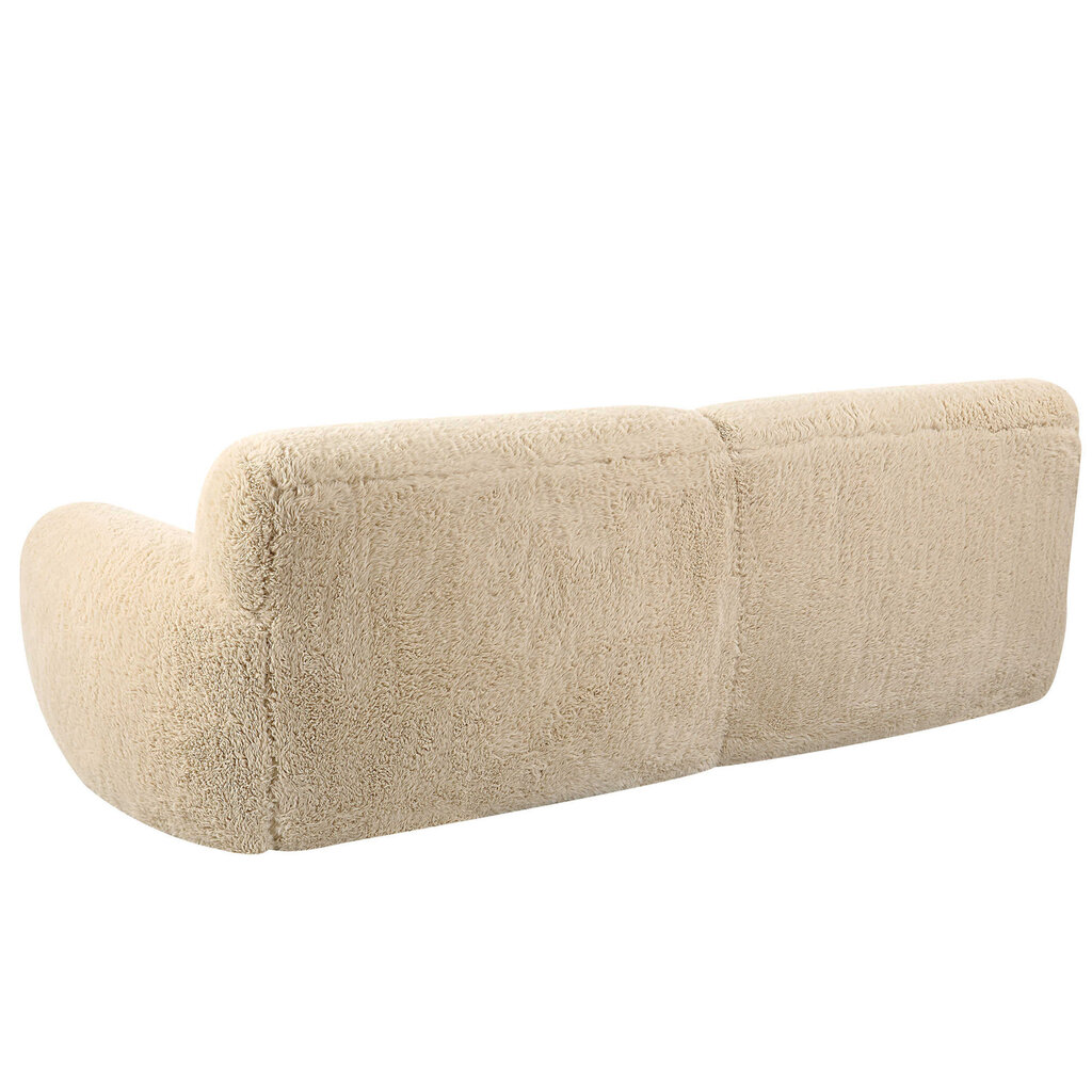 CHESTER SOFA FAUX FUR NATURAL