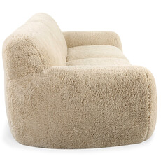 CHESTER SOFA FAUX FUR NATURAL