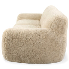 CHESTER SOFA FAUX FUR NATURAL