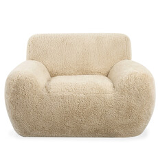 CHESTER CHAIR FAUX FUR NATURAL