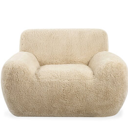 CHESTER CHAIR FAUX FUR NATURAL