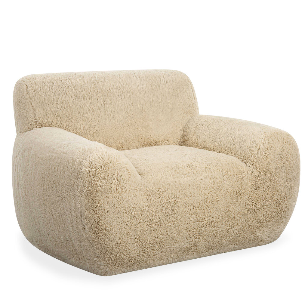CHESTER CHAIR FAUX FUR NATURAL