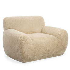 CHESTER CHAIR FAUX FUR NATURAL