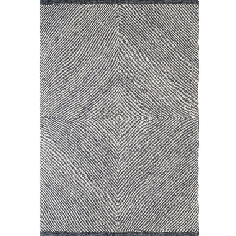 GRANADA DIAMOND 5' X 7'6" BLACK CREAM